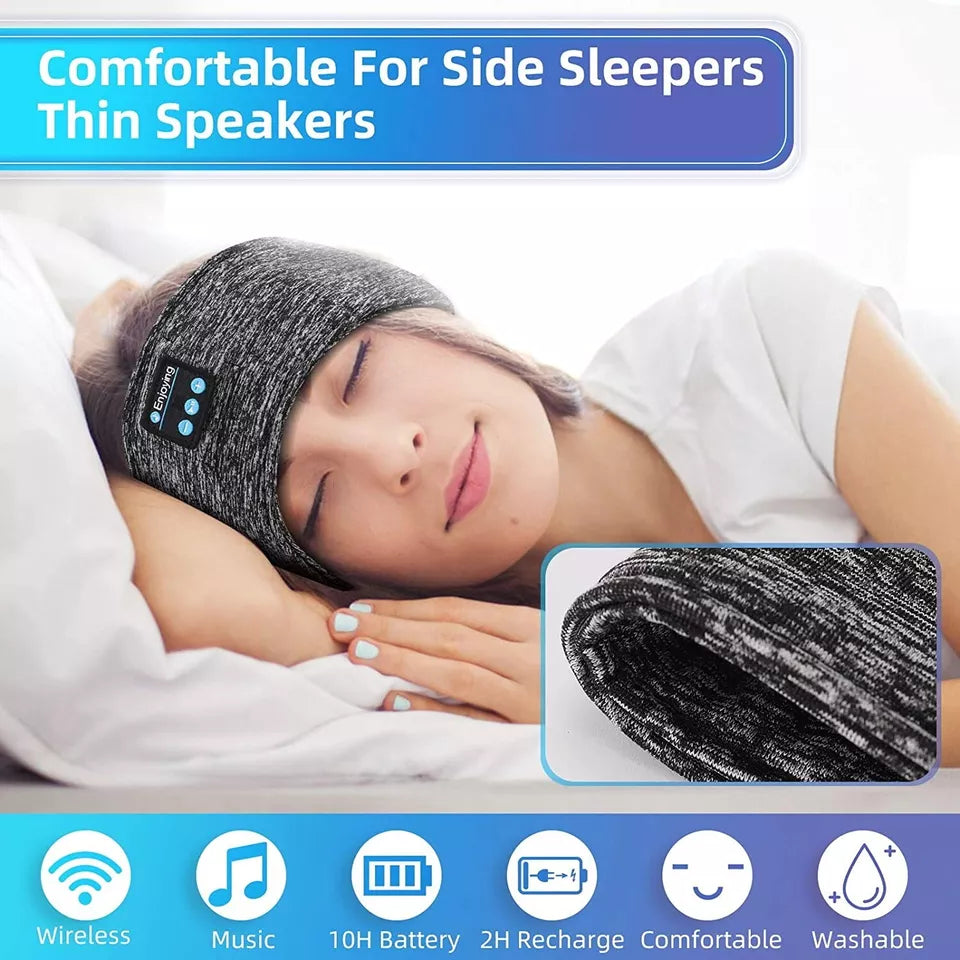 Thermabuild | 2-in-1 Wireless Sleeping Headphones, Sports Headband, for Sleeping, Workout, Jogging, Insomnia