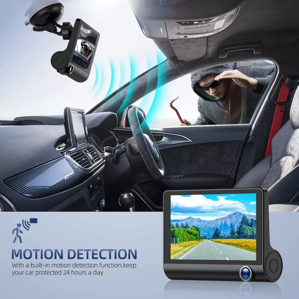 Thermabuild | 4" Touch Screen Front and Rear Dash Cam