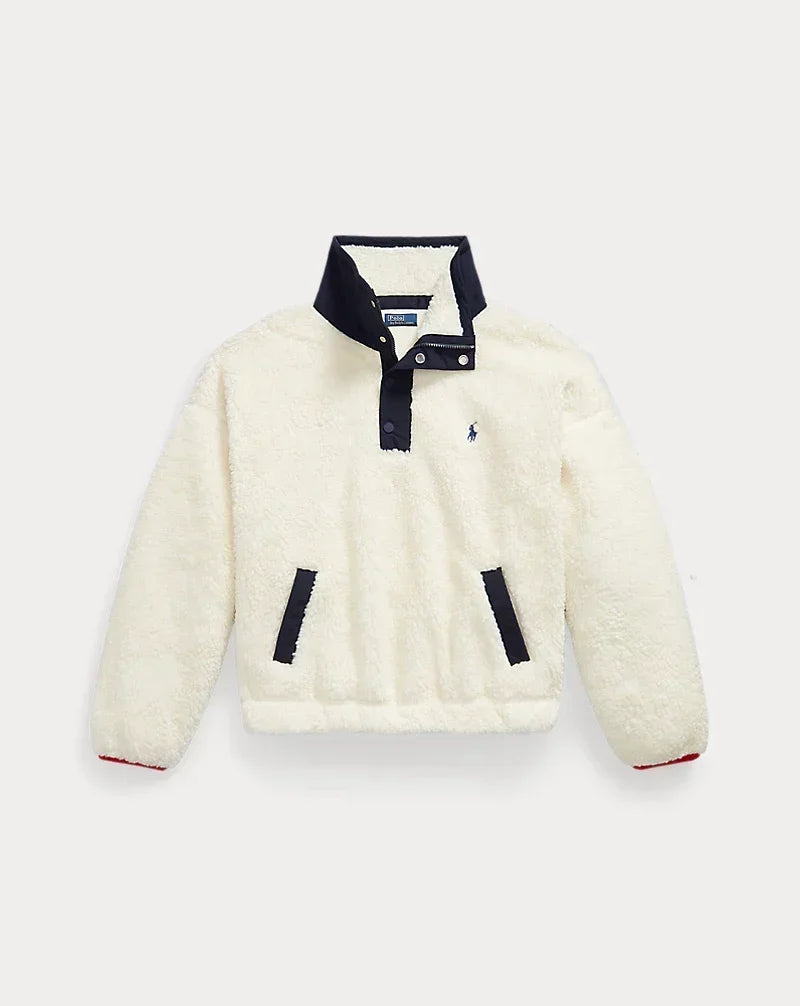 Thermabuild | Faux Sherpa Bomber Jacket