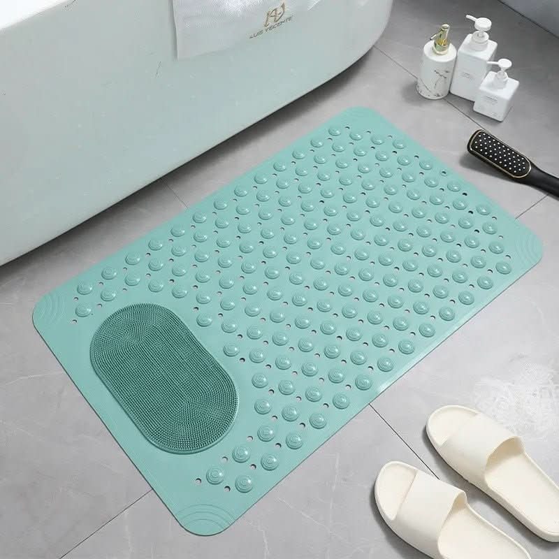 Thermabuild | Non-Slip Mat with Built-In Foot Scrubber for Safe & Hygienic Showers