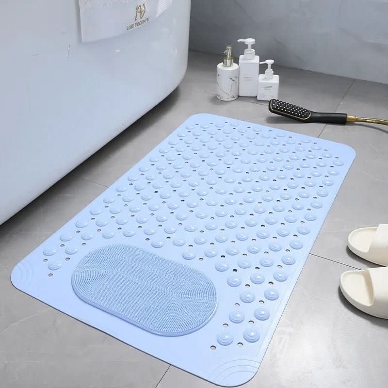Thermabuild | Non-Slip Mat with Built-In Foot Scrubber for Safe & Hygienic Showers