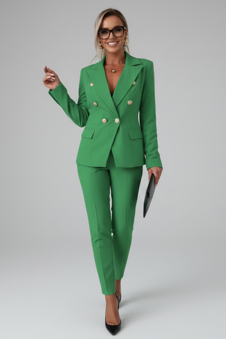 Thermabuild | Women's Double-Breasted Suit Set