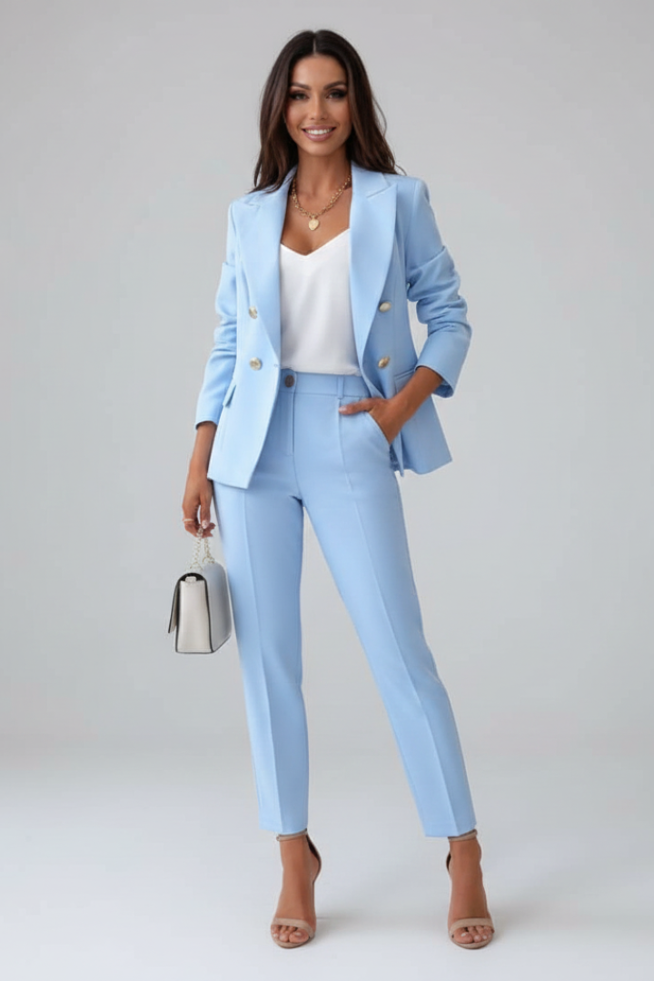 Thermabuild | Women's Double-Breasted Suit Set