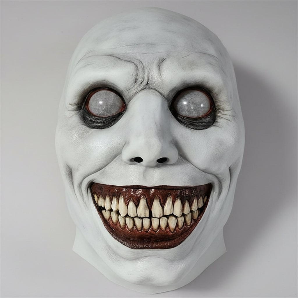 Thermabuild | Scary Halloween Mask Creepy Latex Horror with LED and Adjustable Strap for Costume Party