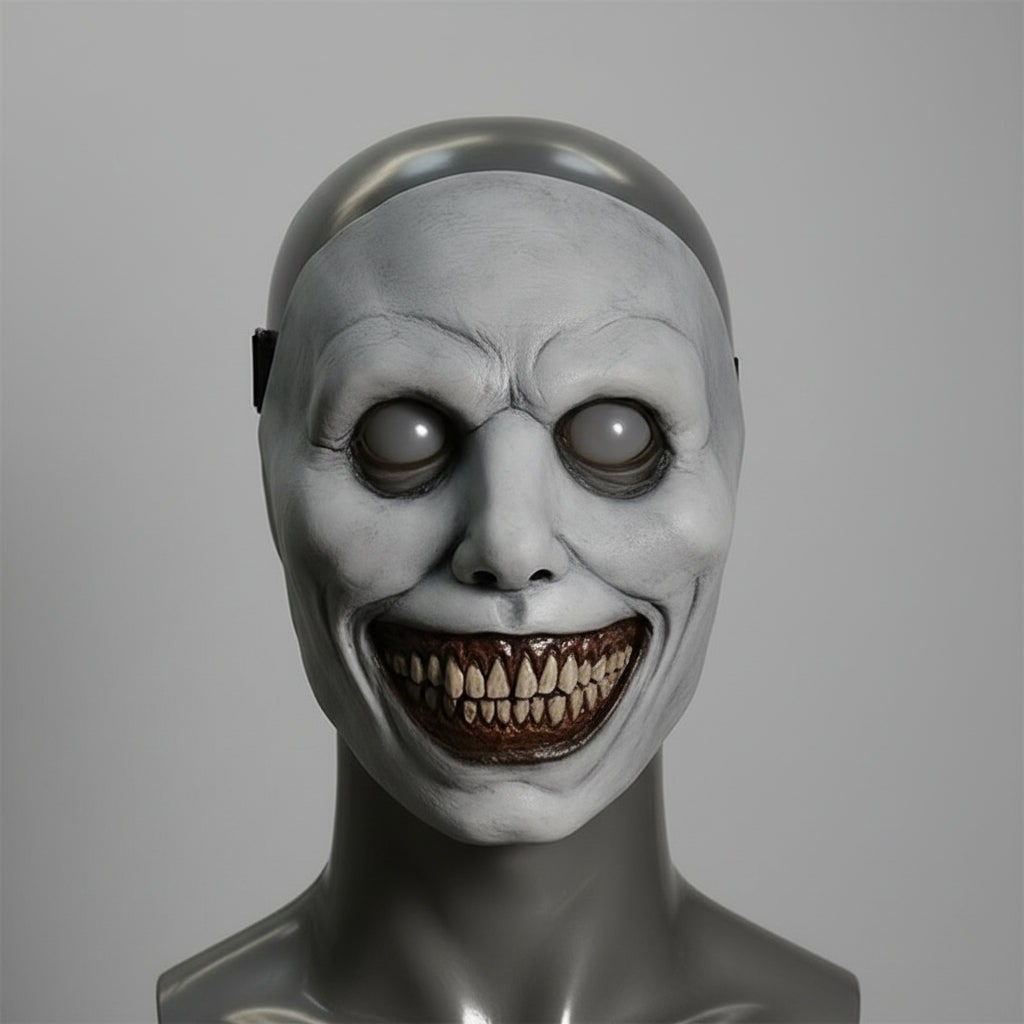 Thermabuild | Scary Halloween Mask Creepy Latex Horror with LED and Adjustable Strap for Costume Party