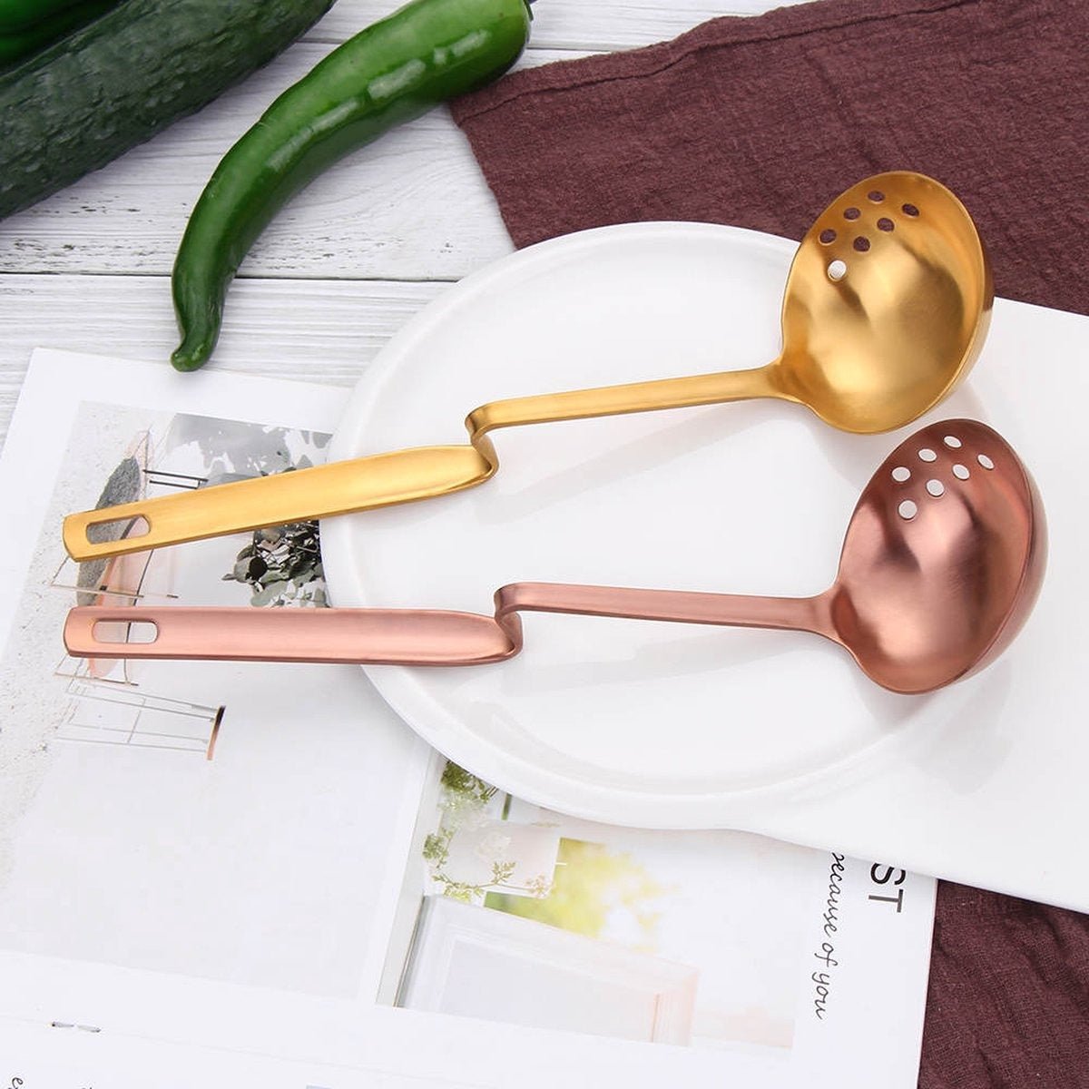 Thermabuild | Unique Stainless Steel Soup Ladle for Everyday Kitchen Use