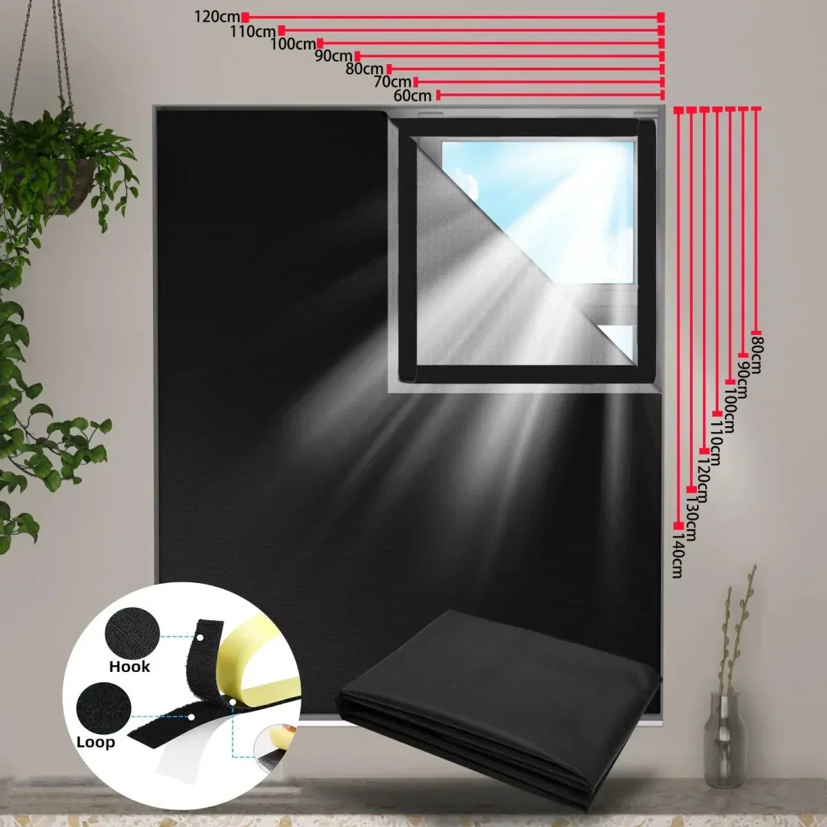 Thermabuild | Customizable Blackout Curtain with 100% Light Blocking