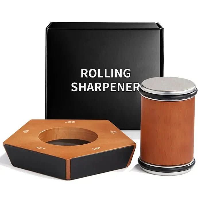 Thermabuild | Manual Diamond Roller Knife Sharpener for Effortless Precision