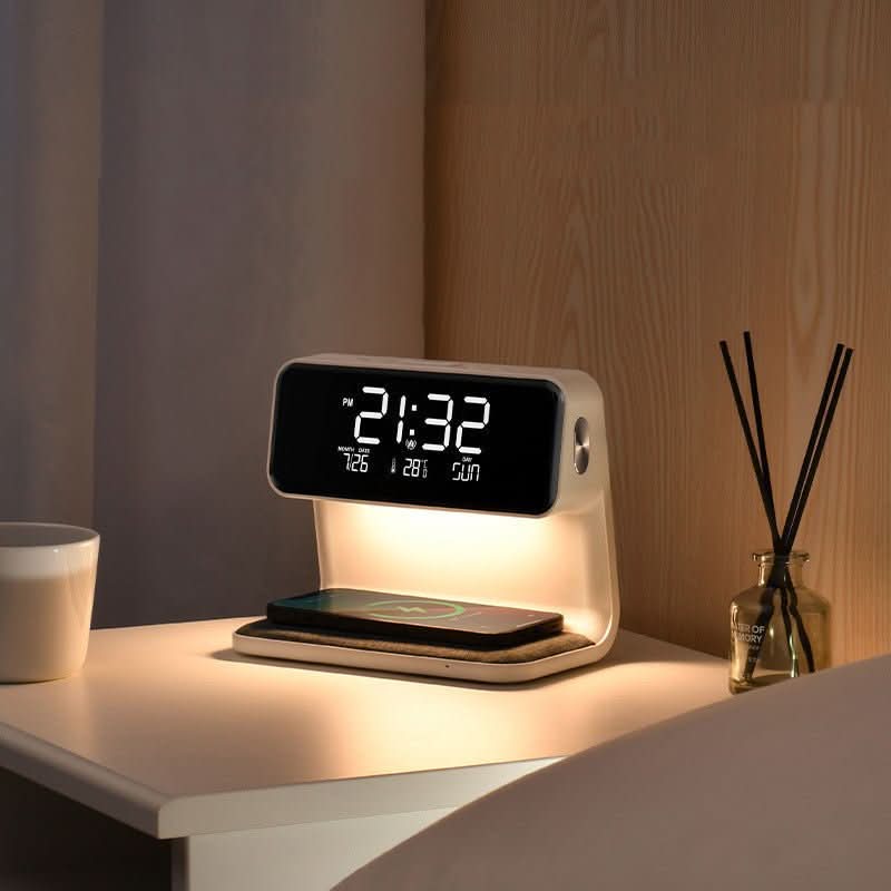 Thermabuild | Clutter-Free Nightstand Solution with Touch Lamp