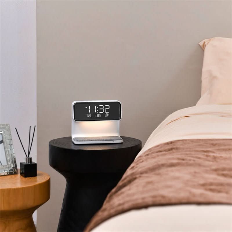 Thermabuild | Clutter-Free Nightstand Solution with Touch Lamp