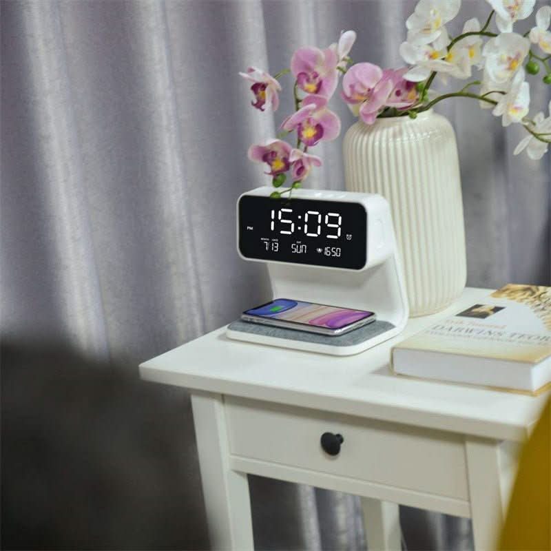 Thermabuild | Clutter-Free Nightstand Solution with Touch Lamp