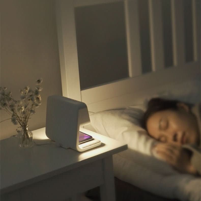 Thermabuild | Clutter-Free Nightstand Solution with Touch Lamp