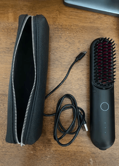 Thermabuild | 3-in-1 Heat Brush for Smooth, Frizz-Free Hair