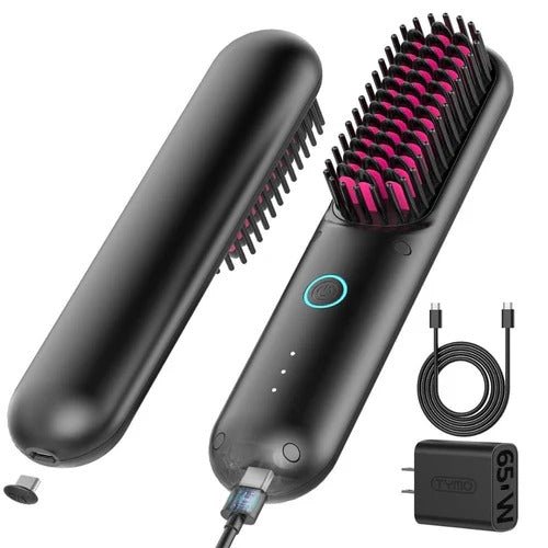 Thermabuild | 3-in-1 Heat Brush for Smooth, Frizz-Free Hair