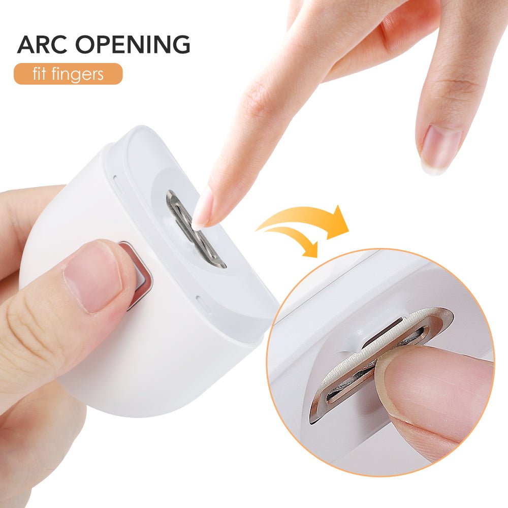 Thermabuild | Electric Nail Clipper and Polisher for Precise Home Manicures