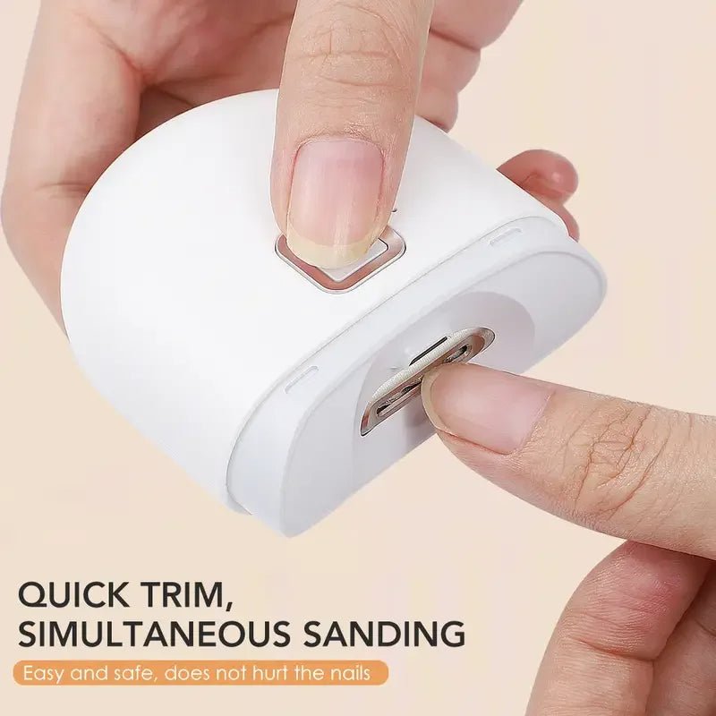 Thermabuild | Electric Nail Clipper and Polisher for Precise Home Manicures