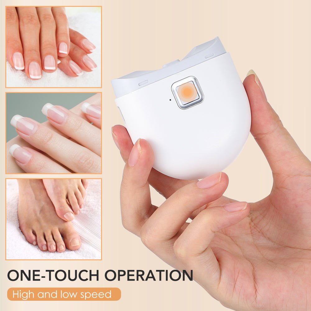 Thermabuild | Electric Nail Clipper and Polisher for Precise Home Manicures