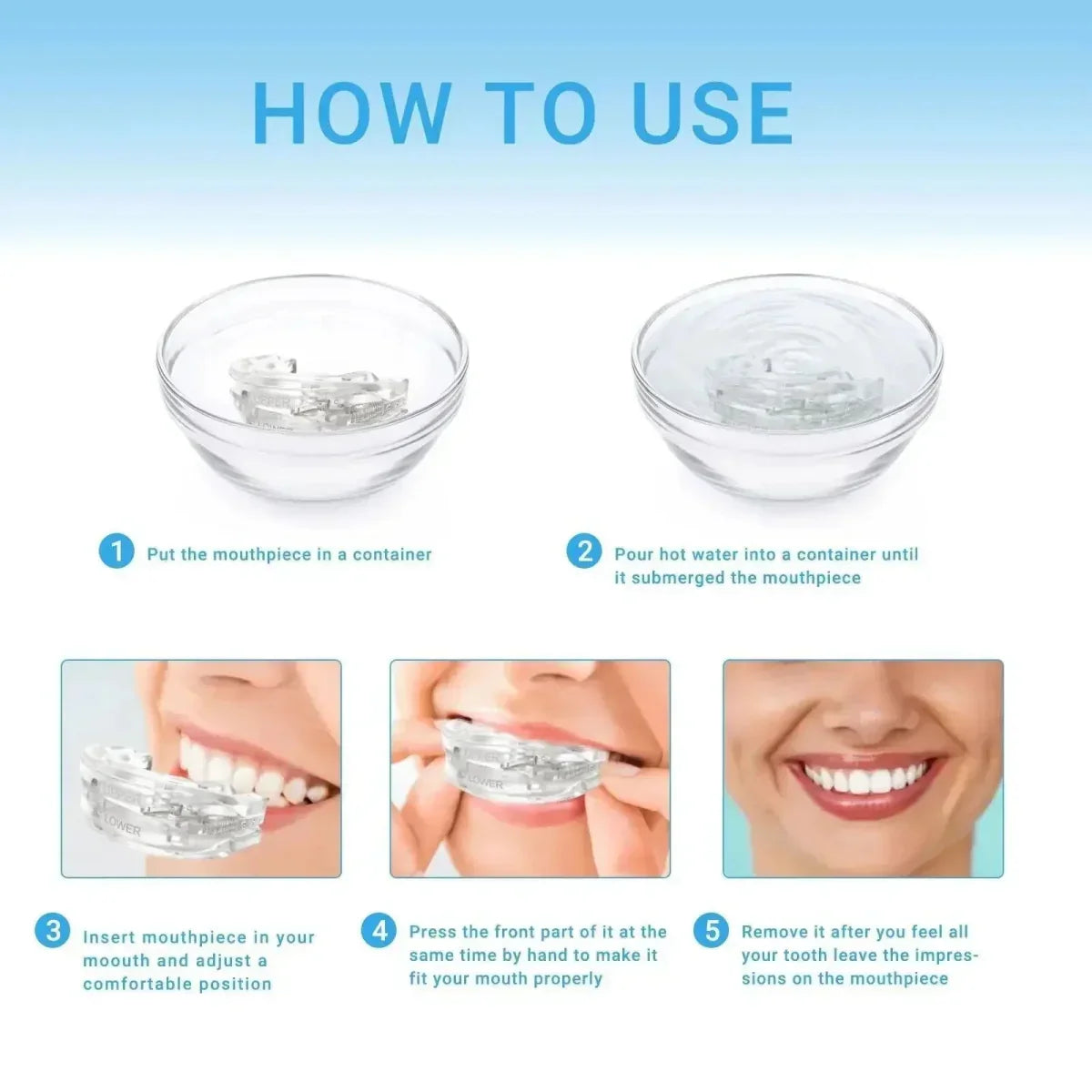Thermabuild | Adjustable anti-snoring mouthpiece for peaceful, restful sleep