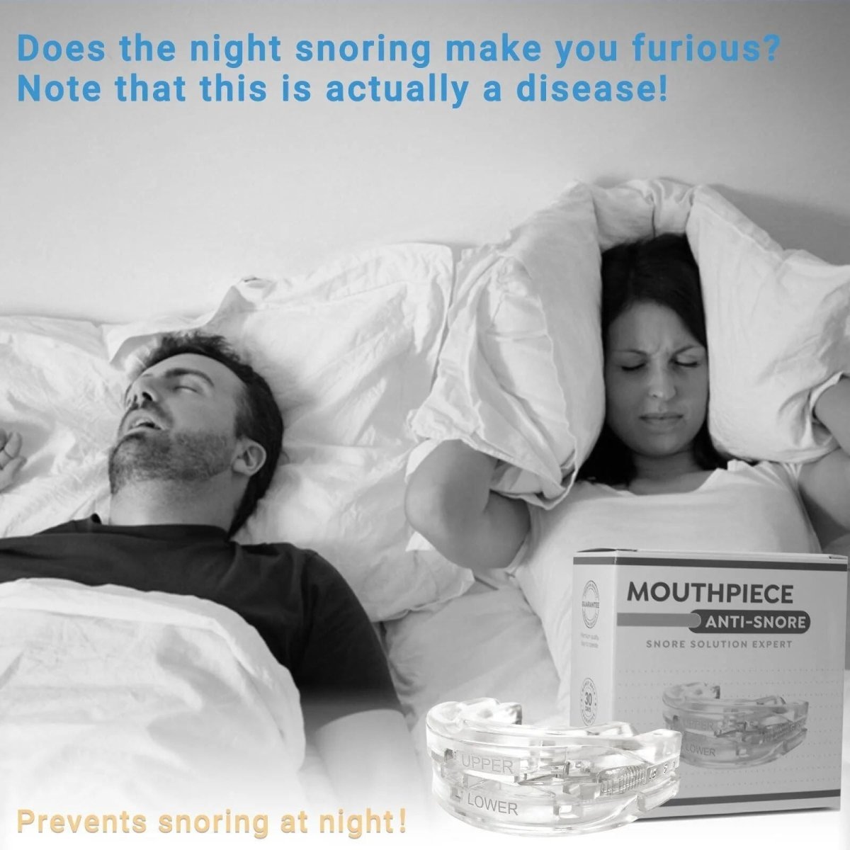 Thermabuild | Adjustable anti-snoring mouthpiece for peaceful, restful sleep