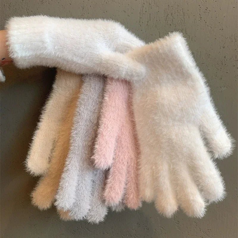 Thermabuild | Plush Winter Gloves for Windproof Outdoor Warmth