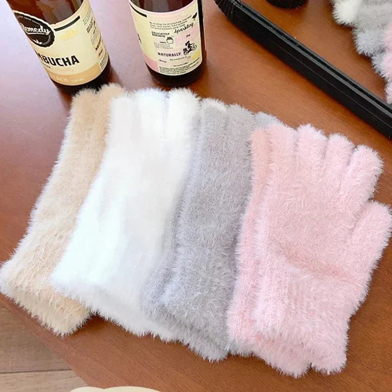 Thermabuild | Plush Winter Gloves for Windproof Outdoor Warmth