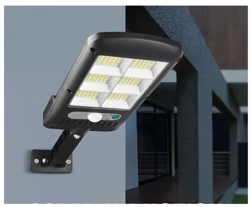Thermabuild | SolarBright Motion Sensor Garden Lamp – Wireless IP65 Outdoor LED Light with Remote Control & 6000K Cool White Illumination