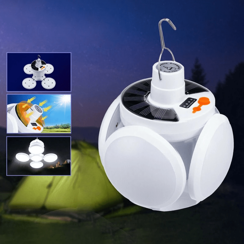 Thermabuild | Cube – Portable Solar Outdoor Light with Foldable Design & Long Battery Life