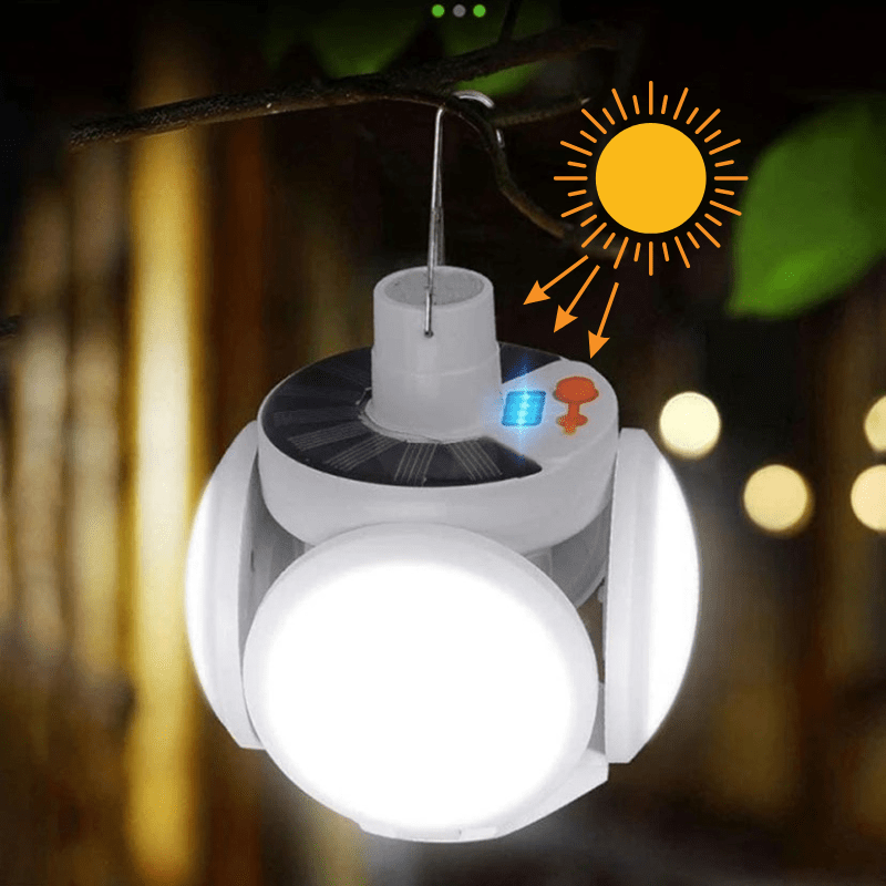 Thermabuild | Cube – Portable Solar Outdoor Light with Foldable Design & Long Battery Life
