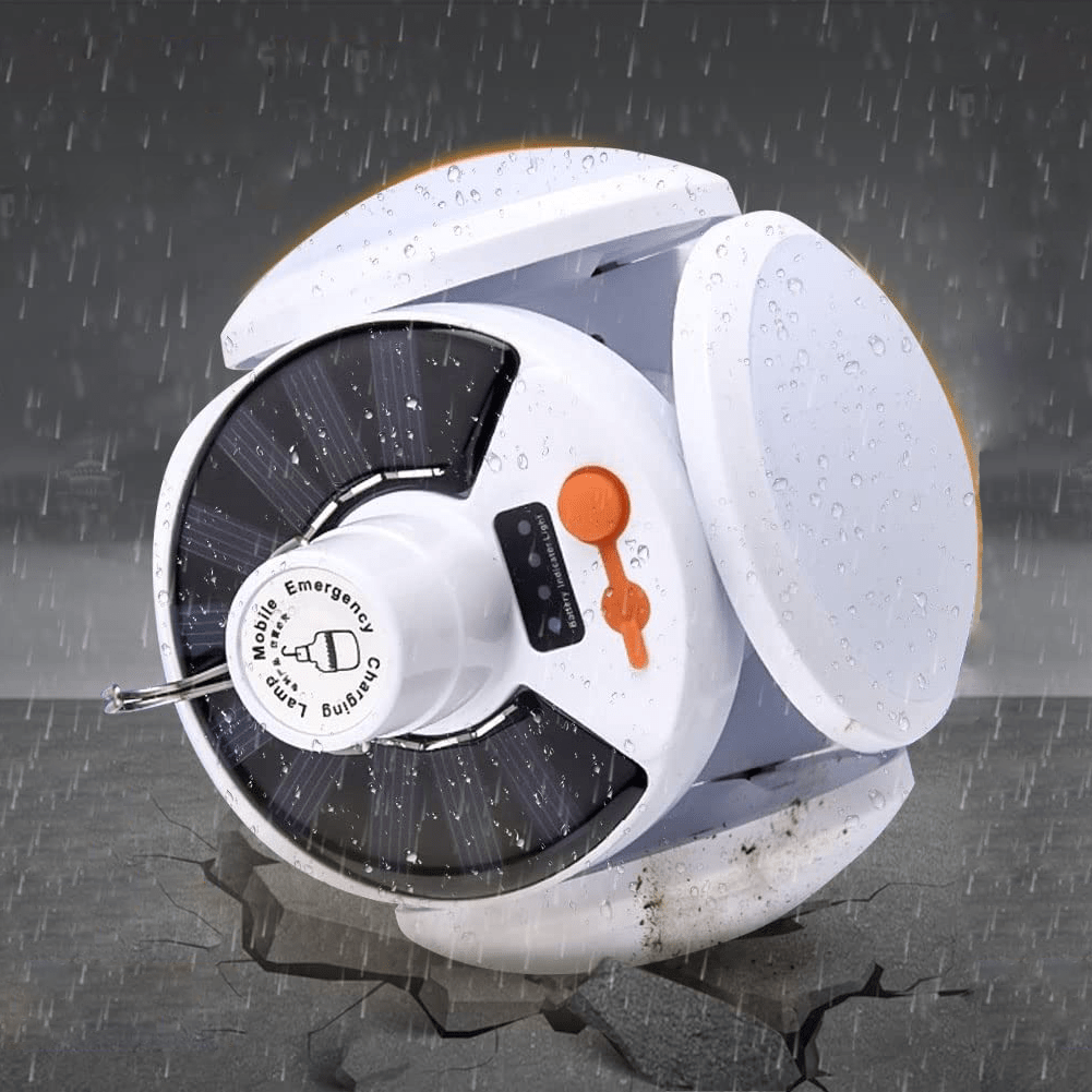 Thermabuild | Cube – Portable Solar Outdoor Light with Foldable Design & Long Battery Life