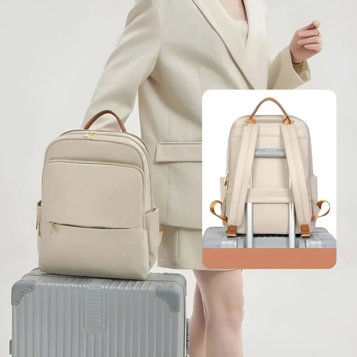 Thermabuild | Stylish Multifunctional Women's Backpack for Work, Travel & Daily Use
