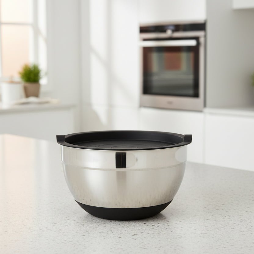 Thermabuild | Stainless Steel Mixing Bowl with Non-Slip Silicone Bottoms