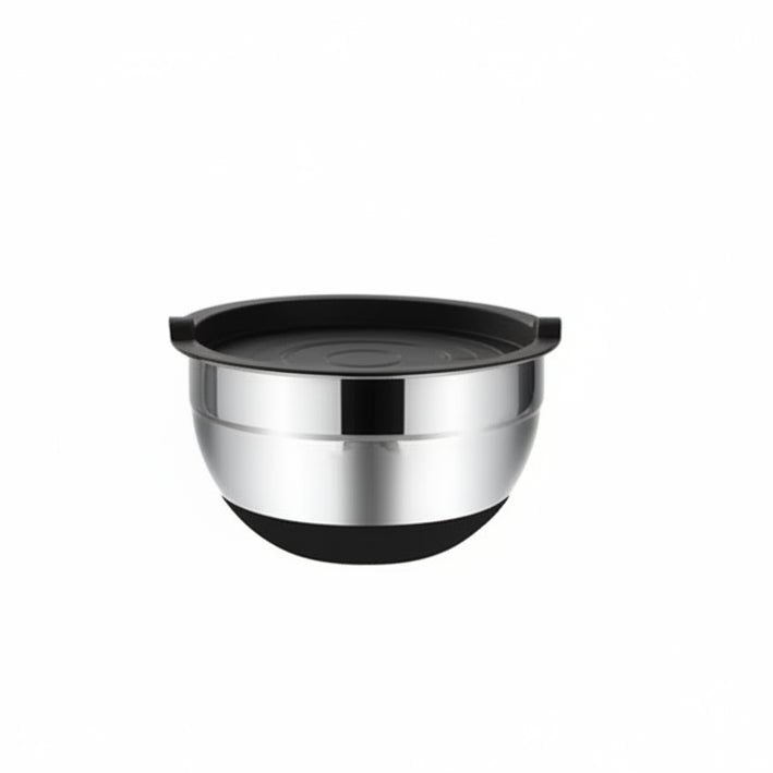 Thermabuild | Stainless Steel Mixing Bowl with Non-Slip Silicone Bottoms