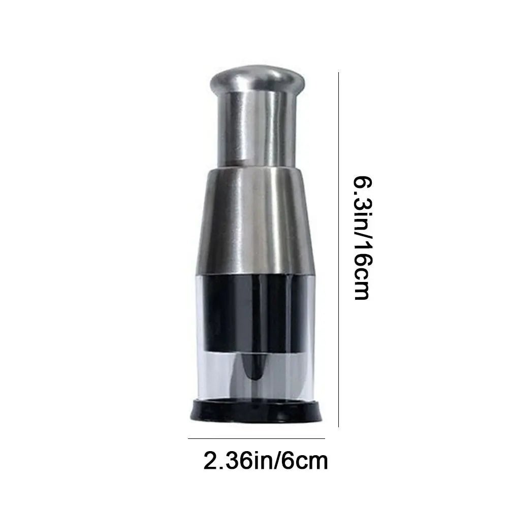 Thermabuild | Compact Garlic Chopper Featuring Durable Steel Cutting Blades
