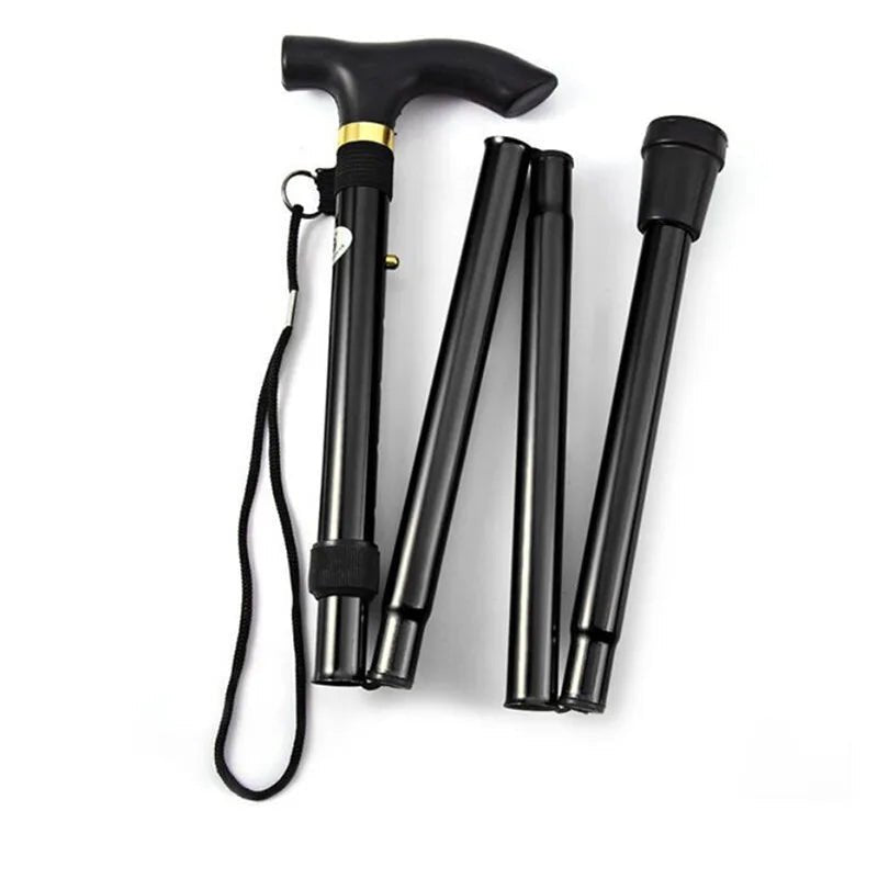 Thermabuild | Compact Telescopic Folding Walking Stick for Controlled Hiking Support