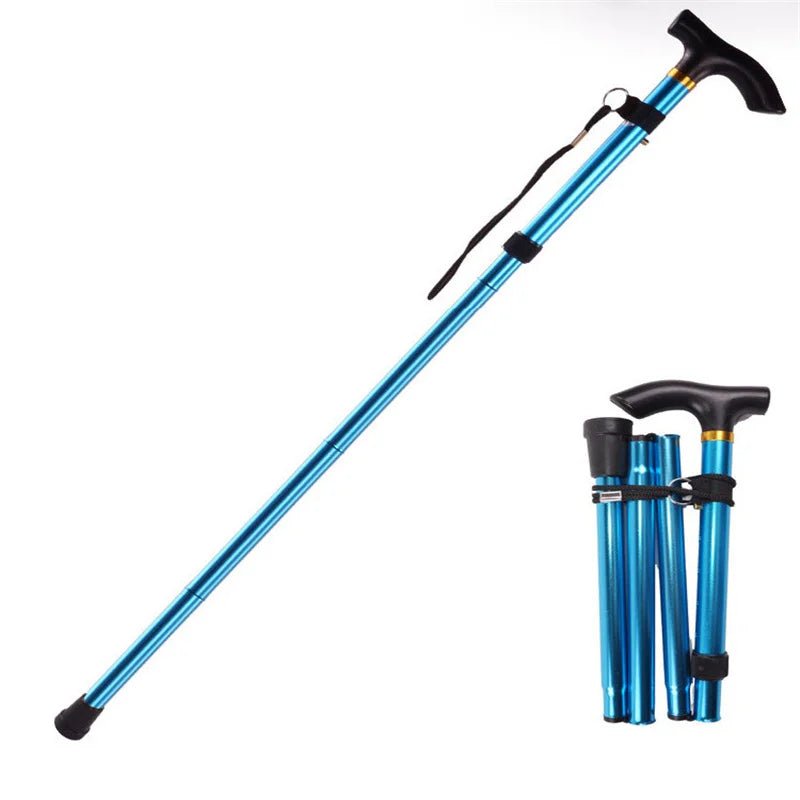 Thermabuild | Compact Telescopic Folding Walking Stick for Controlled Hiking Support