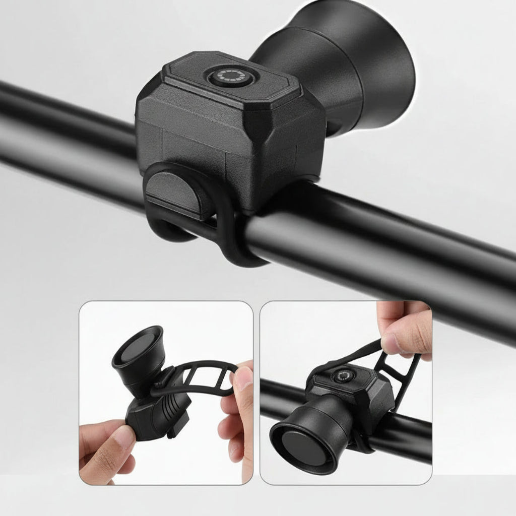 Thermabuild | USB Rechargeable Waterproof Bicycle Horn for Safe Riding