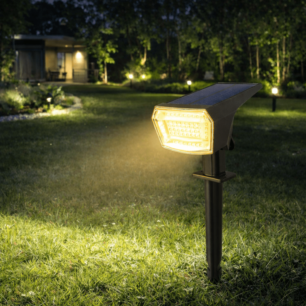 Thermabuild | Solar LED Floodlight with Long-Lasting Battery