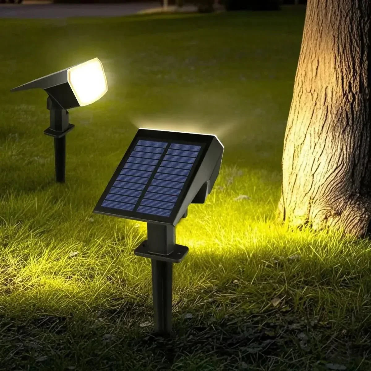 Thermabuild | Solar LED Floodlight with Long-Lasting Battery