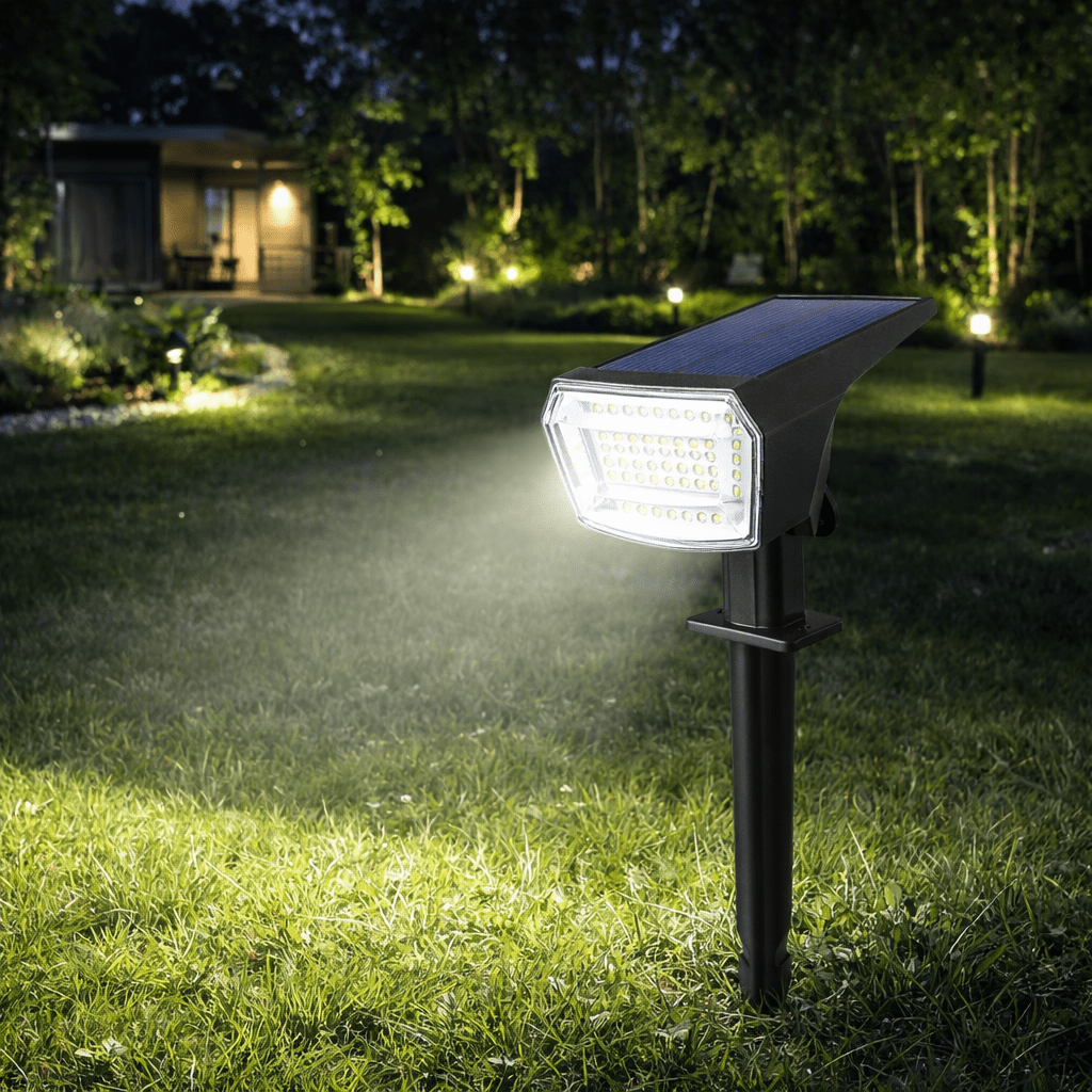 Thermabuild | Solar LED Floodlight with Long-Lasting Battery
