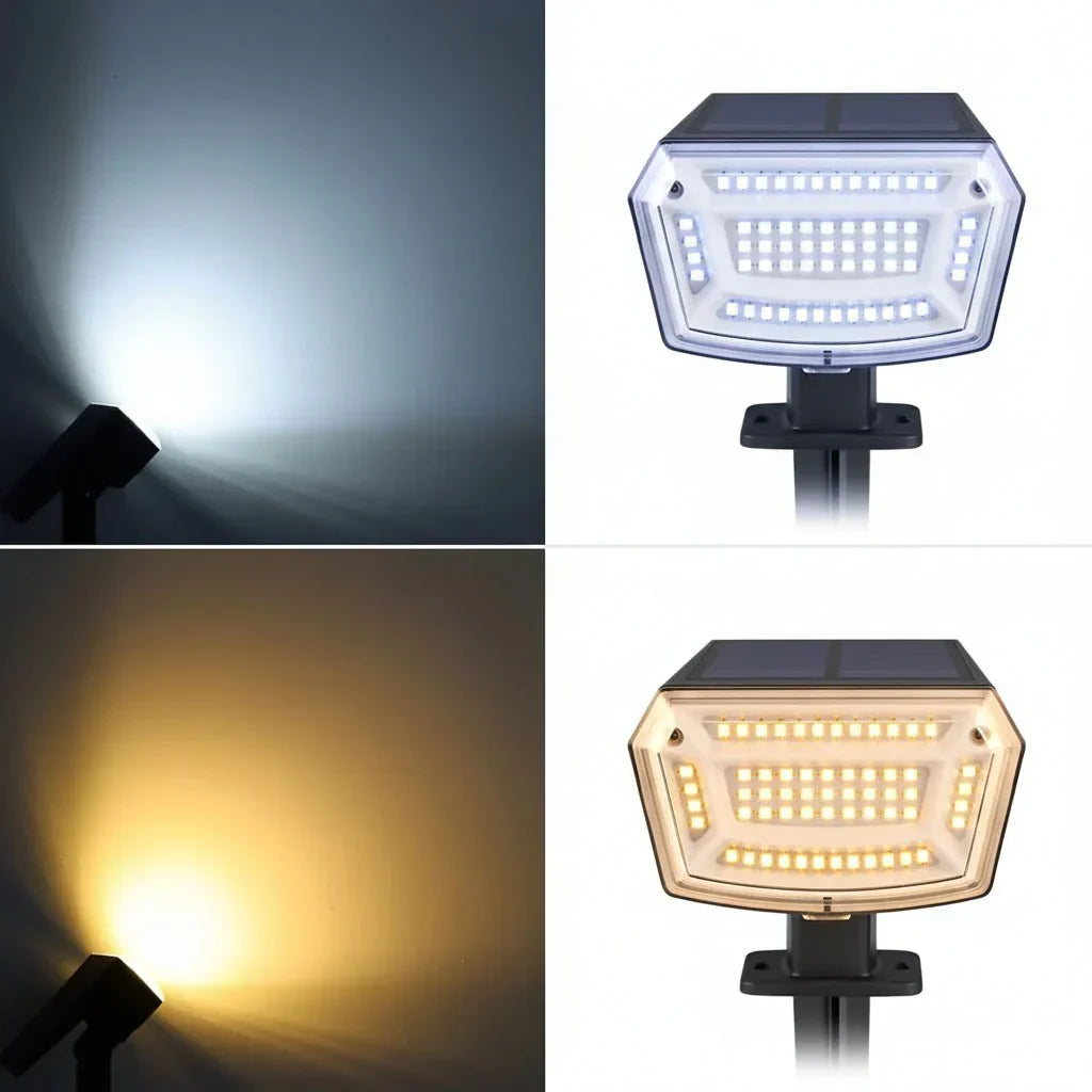 Thermabuild | Solar LED Floodlight with Long-Lasting Battery