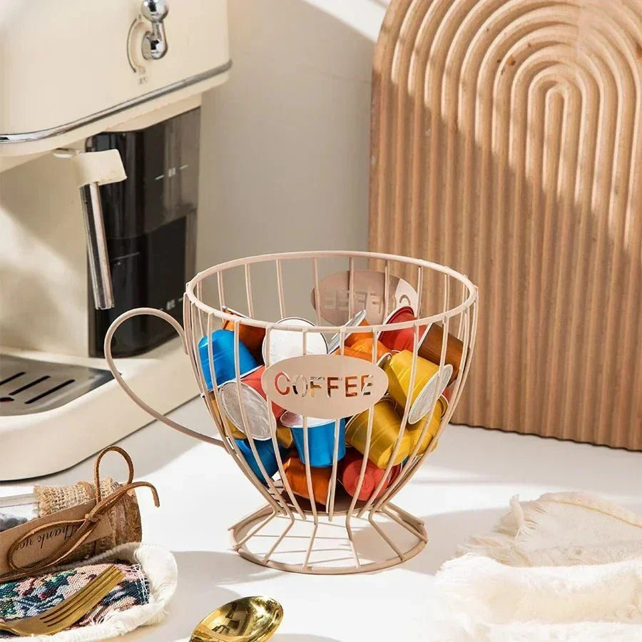 Thermabuild | Stylish Home Shelf for Coffee Pods and Treats