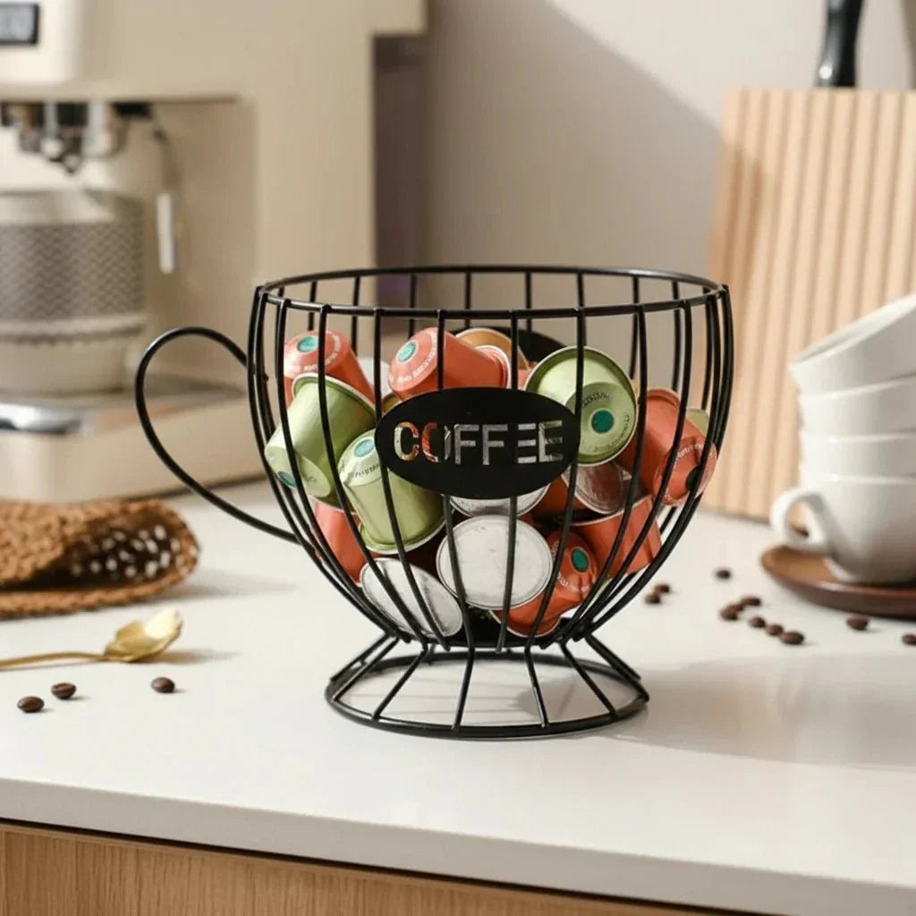 Thermabuild | Stylish Home Shelf for Coffee Pods and Treats