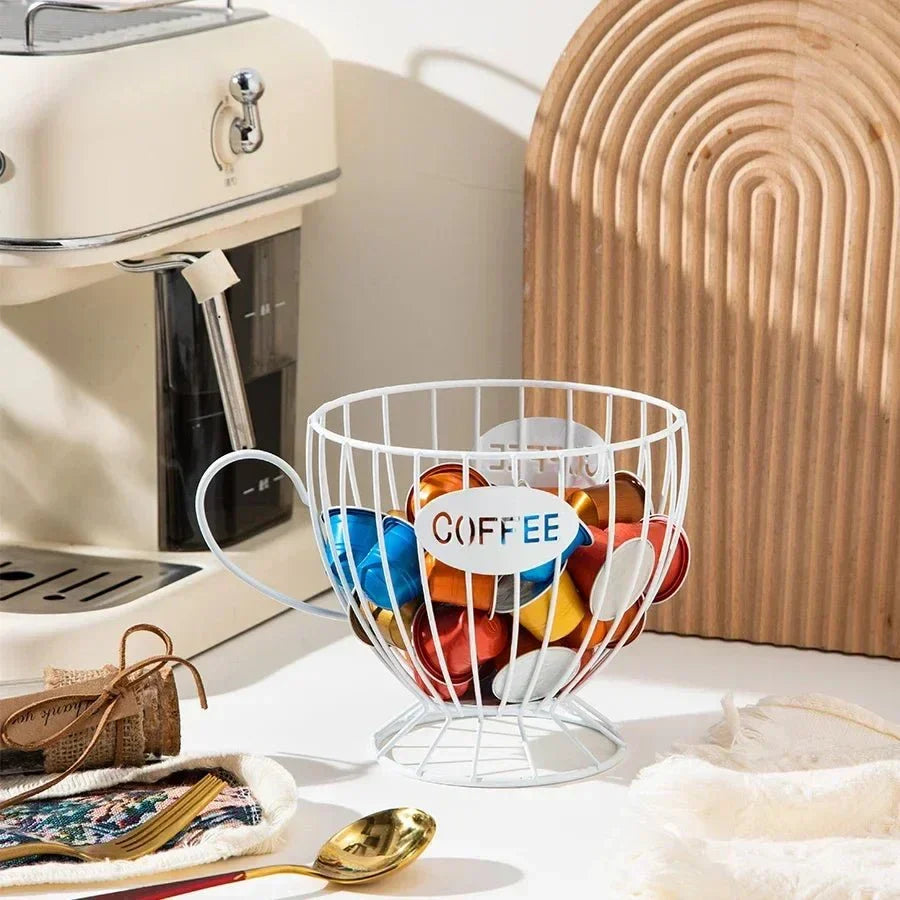 Thermabuild | Stylish Home Shelf for Coffee Pods and Treats