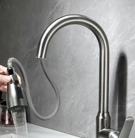 Thermabuild | Modern Pull-Out Kitchen Faucet with Touch Sensor