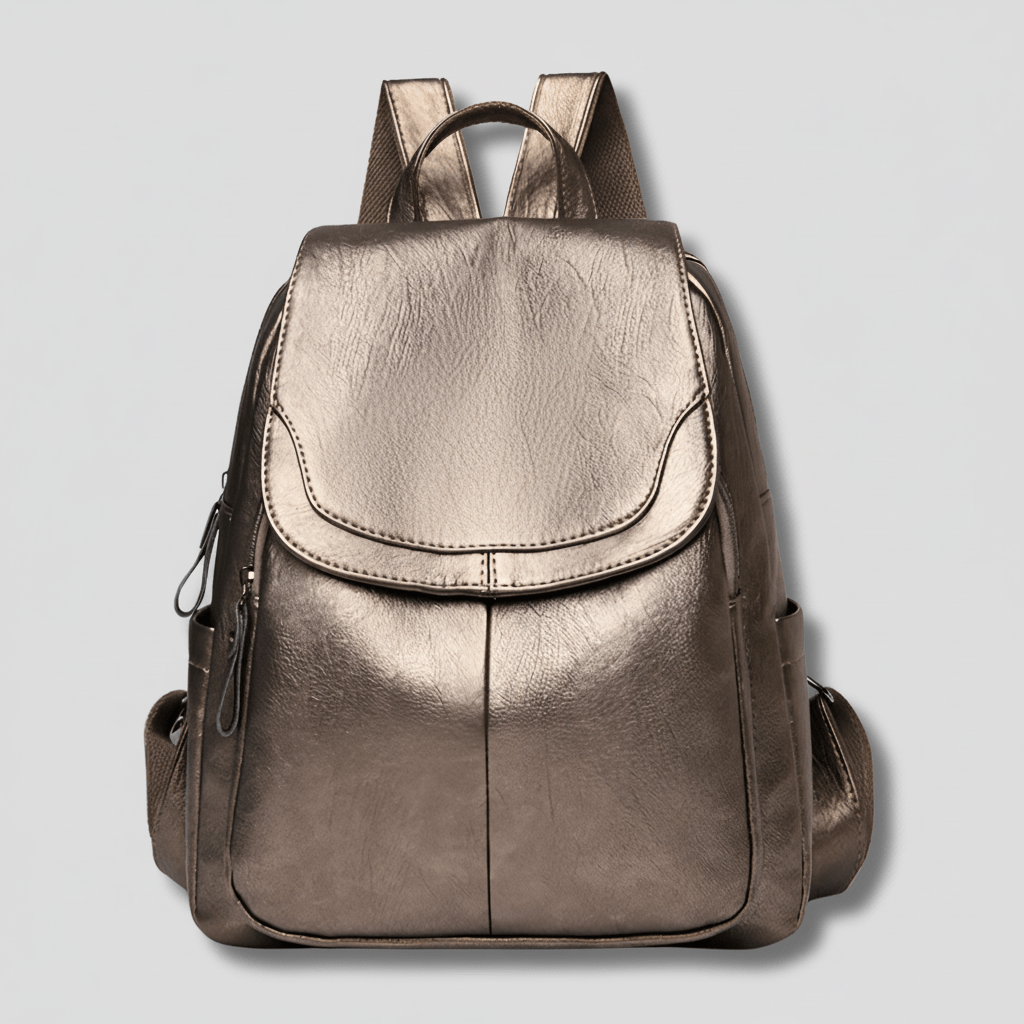 Thermabuild | Elegant Anti-Theft Leather Backpack for Women