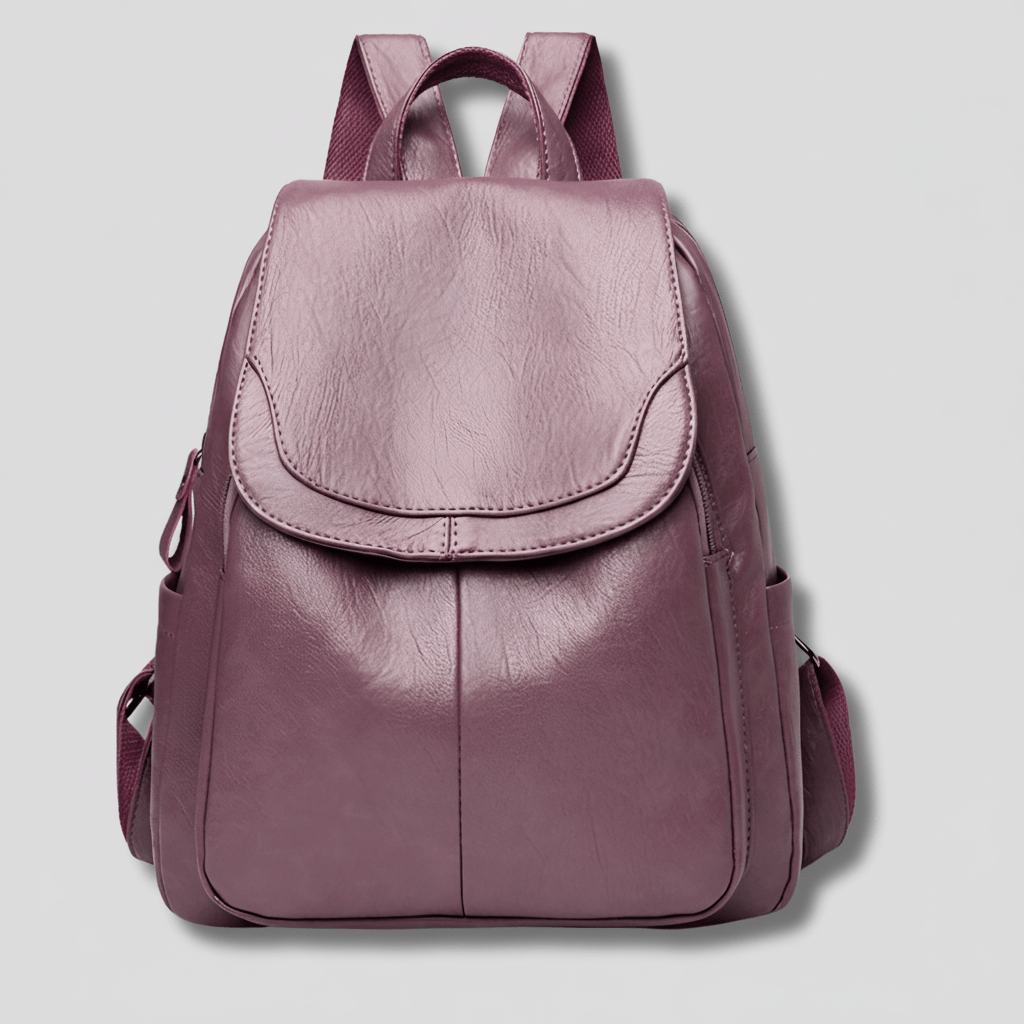 Thermabuild | Elegant Anti-Theft Leather Backpack for Women