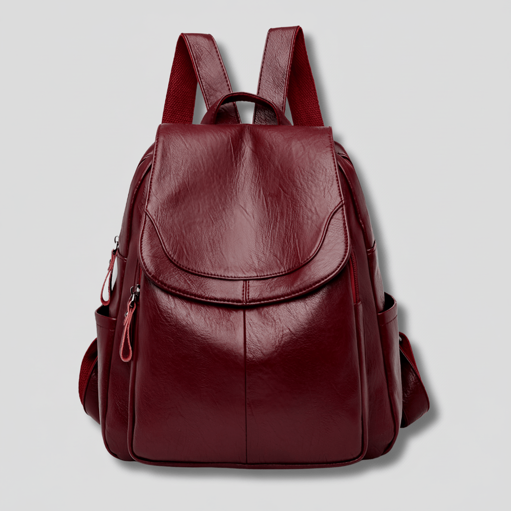 Thermabuild | Elegant Anti-Theft Leather Backpack for Women