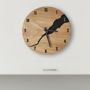 Thermabuild | Elegant Wooden Wall Clock for Timeless Modern Home Styling