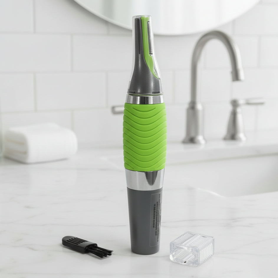Thermabuild | Precise Nose & Ear Trimmer with LED Light for Gentle Grooming
