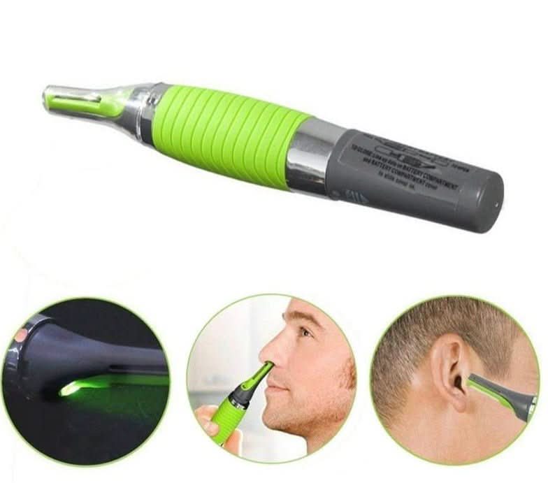 Thermabuild | Precise Nose & Ear Trimmer with LED Light for Gentle Grooming